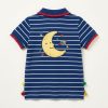 Áo polo kẻ sọc xanh navy