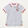 Áo polo kẻ sọc xanh navy