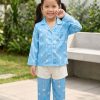 Bộ đồ ngủ lụa hoạt hình