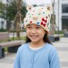 Mũ len beanie tai gấu