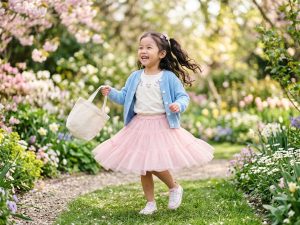 5 cách phối đồ cho bé gái đi chơi cuối tuần vừa xinh vừa thoải mái
